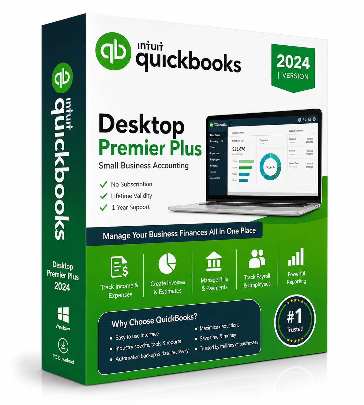 QuickBooks Desktop Premier Plus 2024 Corporate Activation